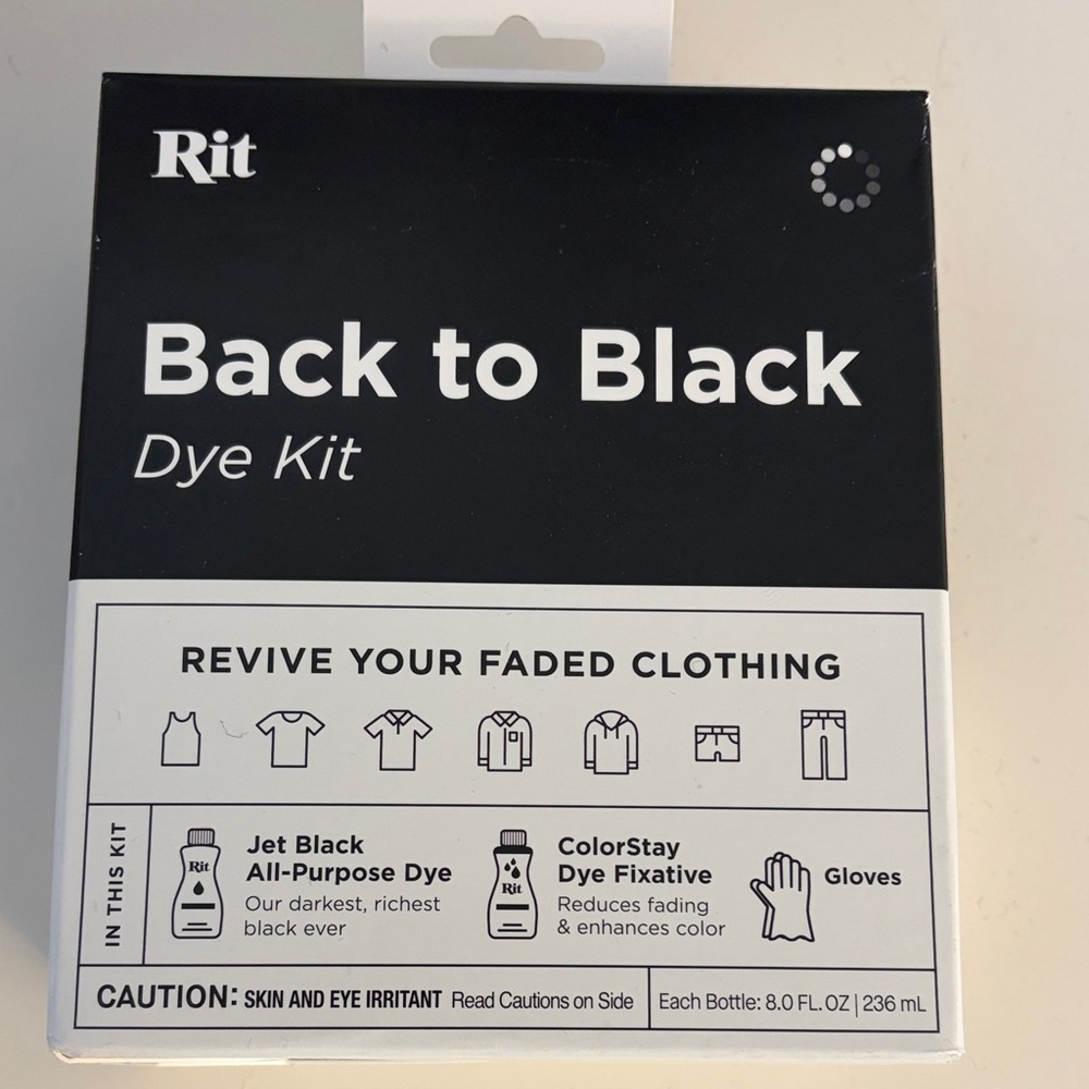 !it jeans Back to Black Dye Kit - Black